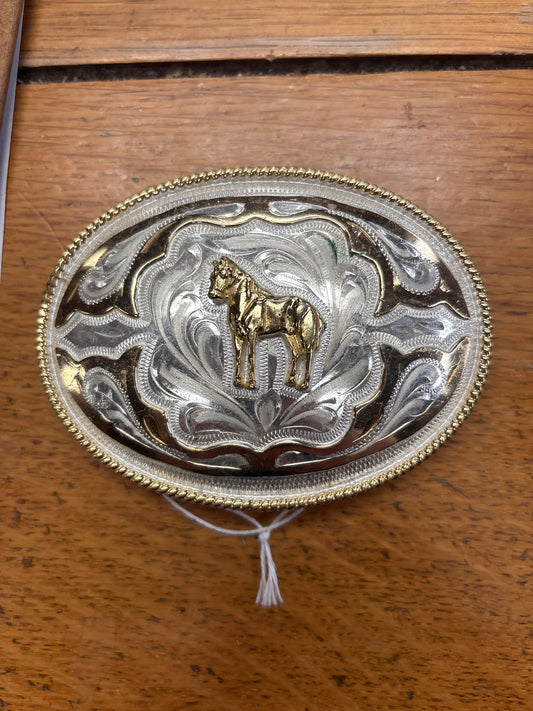 Silver Belt Buckle