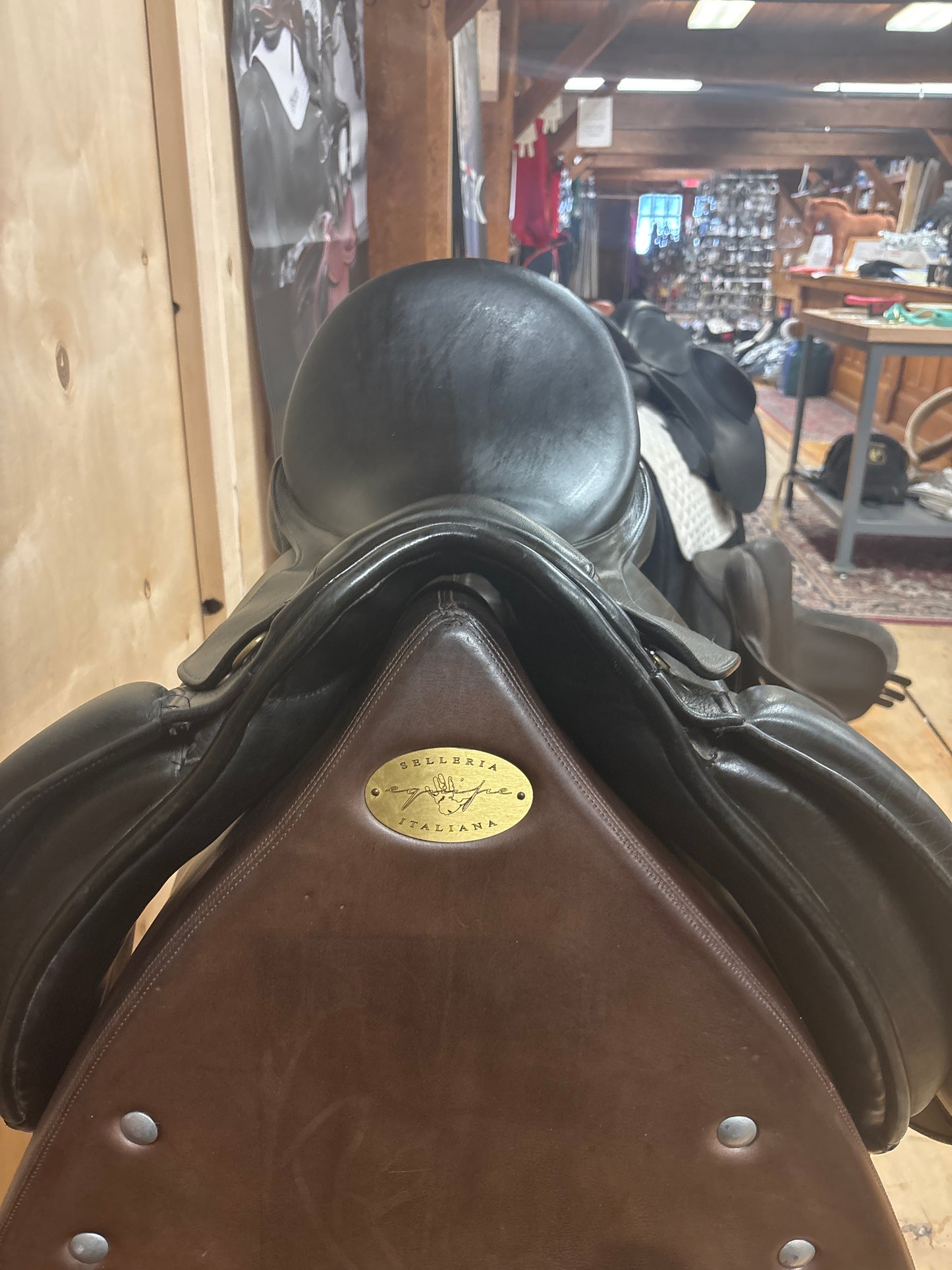 M. Toulouse Octavio Dressage Saddle-Black-18”-Wide