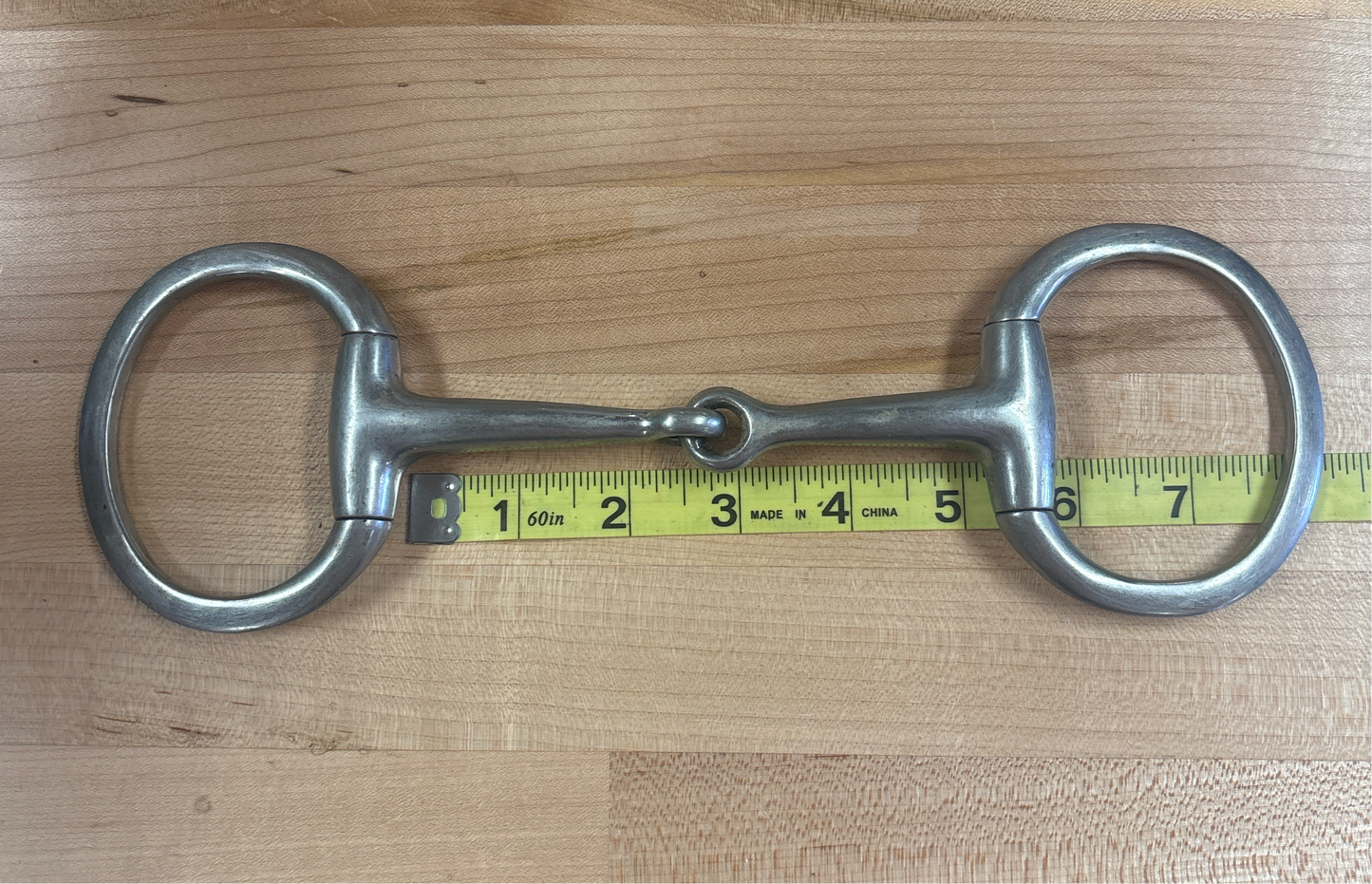 Single Joint Eggbutt Snaffle-5”