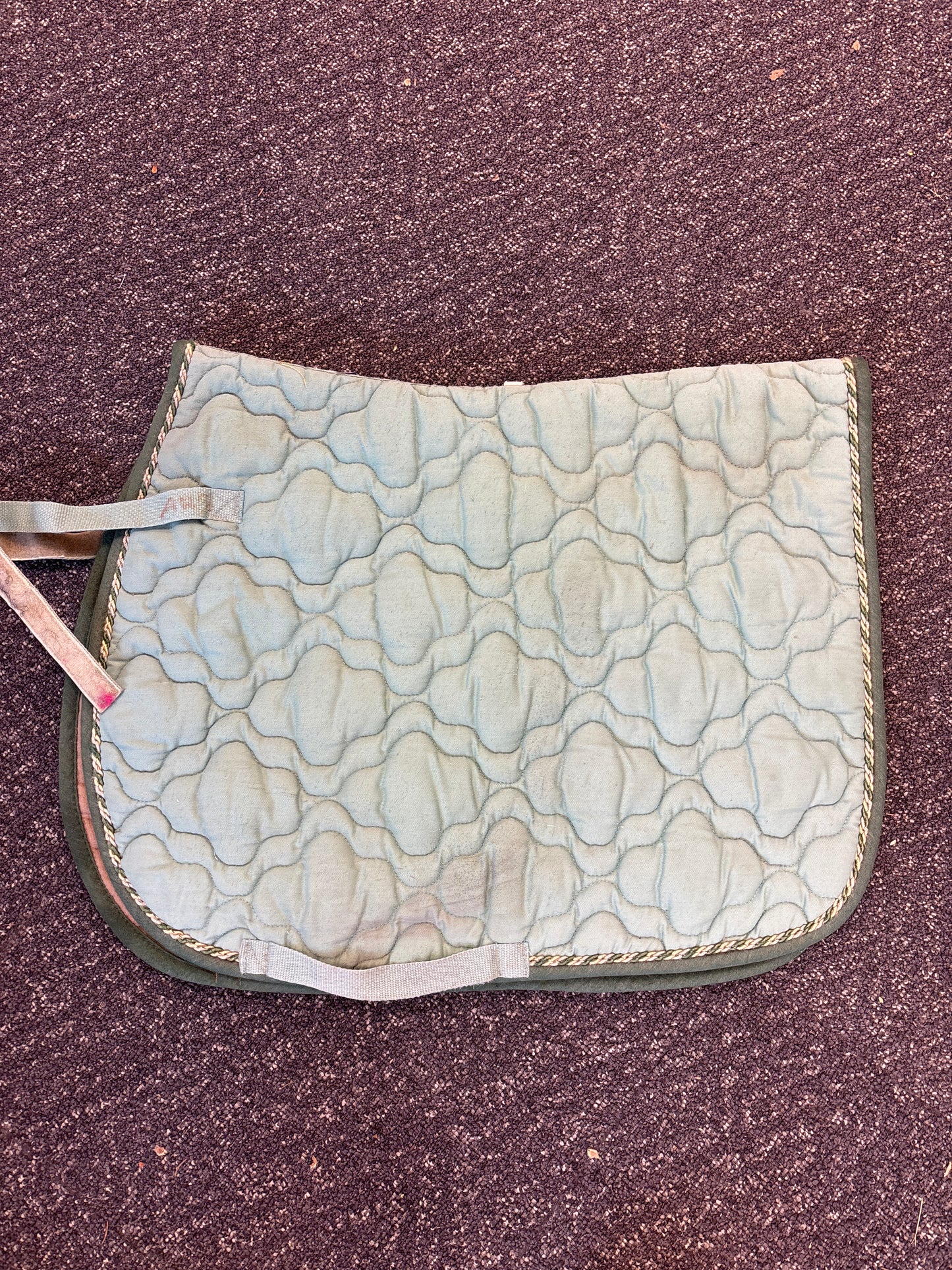 Roma All Purpose Saddle Pad-Green