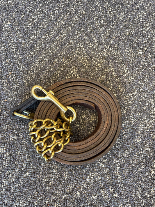 Chain Leather Lead