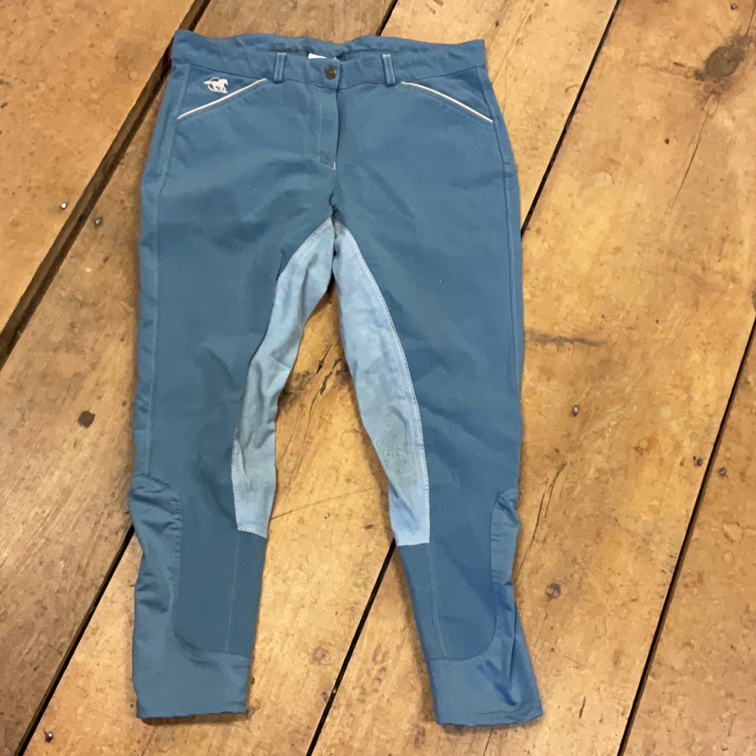 Piper FS Breeches-Blue/Pink-34R