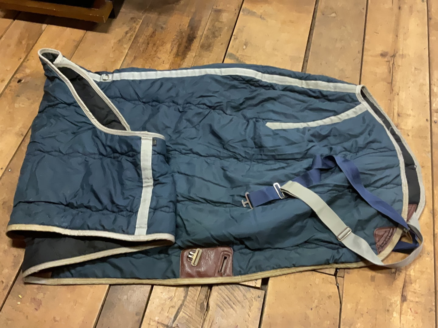 Overhead Stable Blanket-Blue-80”