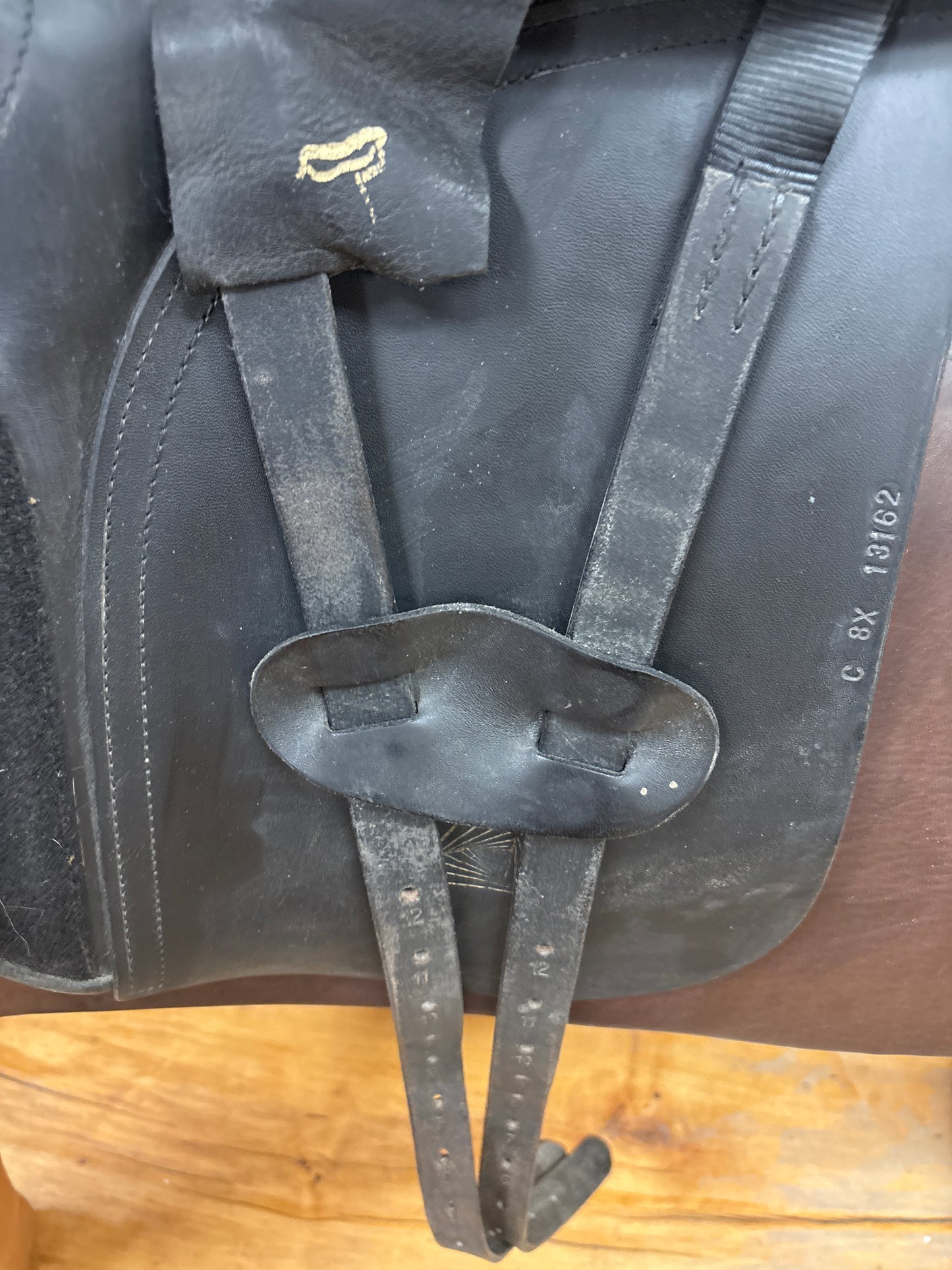 Frank Baines Balance Zenith Dressage Saddle-Black-18”-Wide