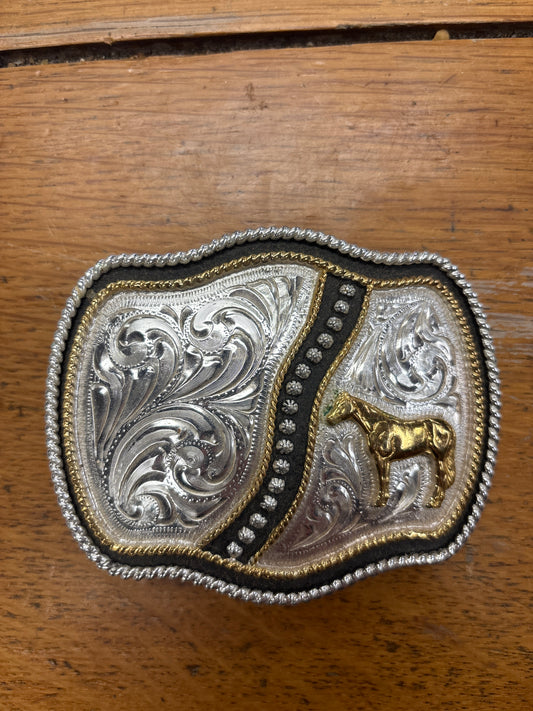 Silver Belt Buckle