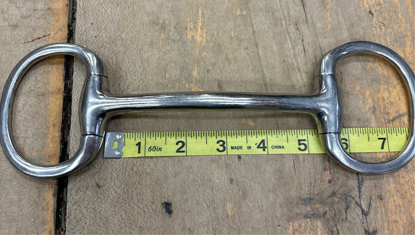 Mullen Mouth Eggbutt Snaffle-5.25”