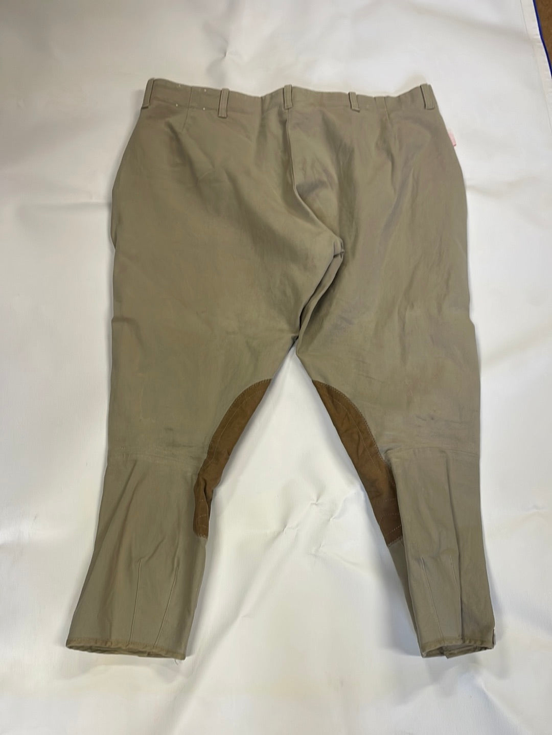 Tailored Sportsman Knee Patch Breeches-Tan-34R