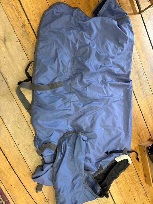 HUG Closure Rain Sheet-Blue-84”