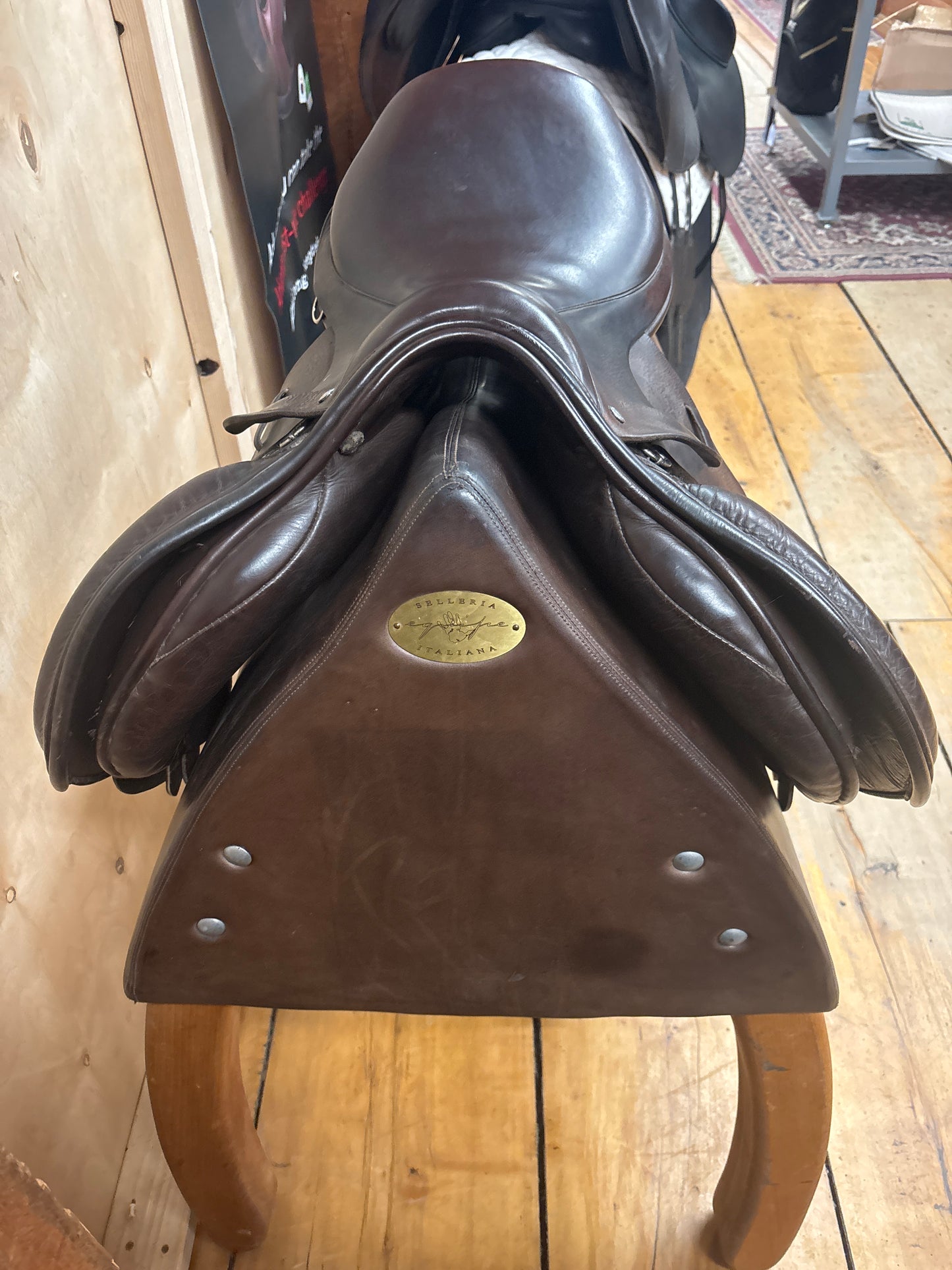 Loxley Eventer Saddle-Brown-17.5”-Medium Wide