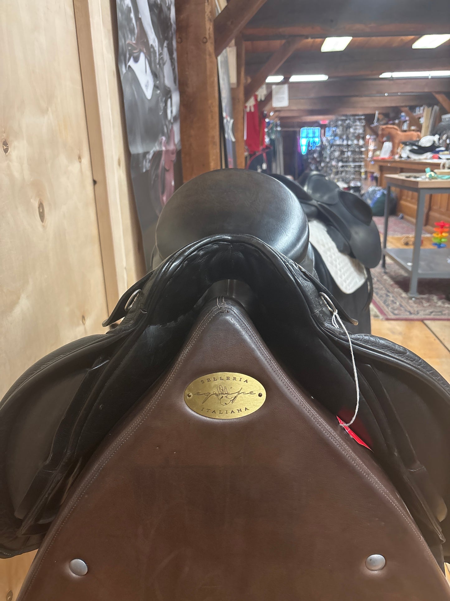 Schleese Ostergaard Dressage Saddle-Black-18”-Medium