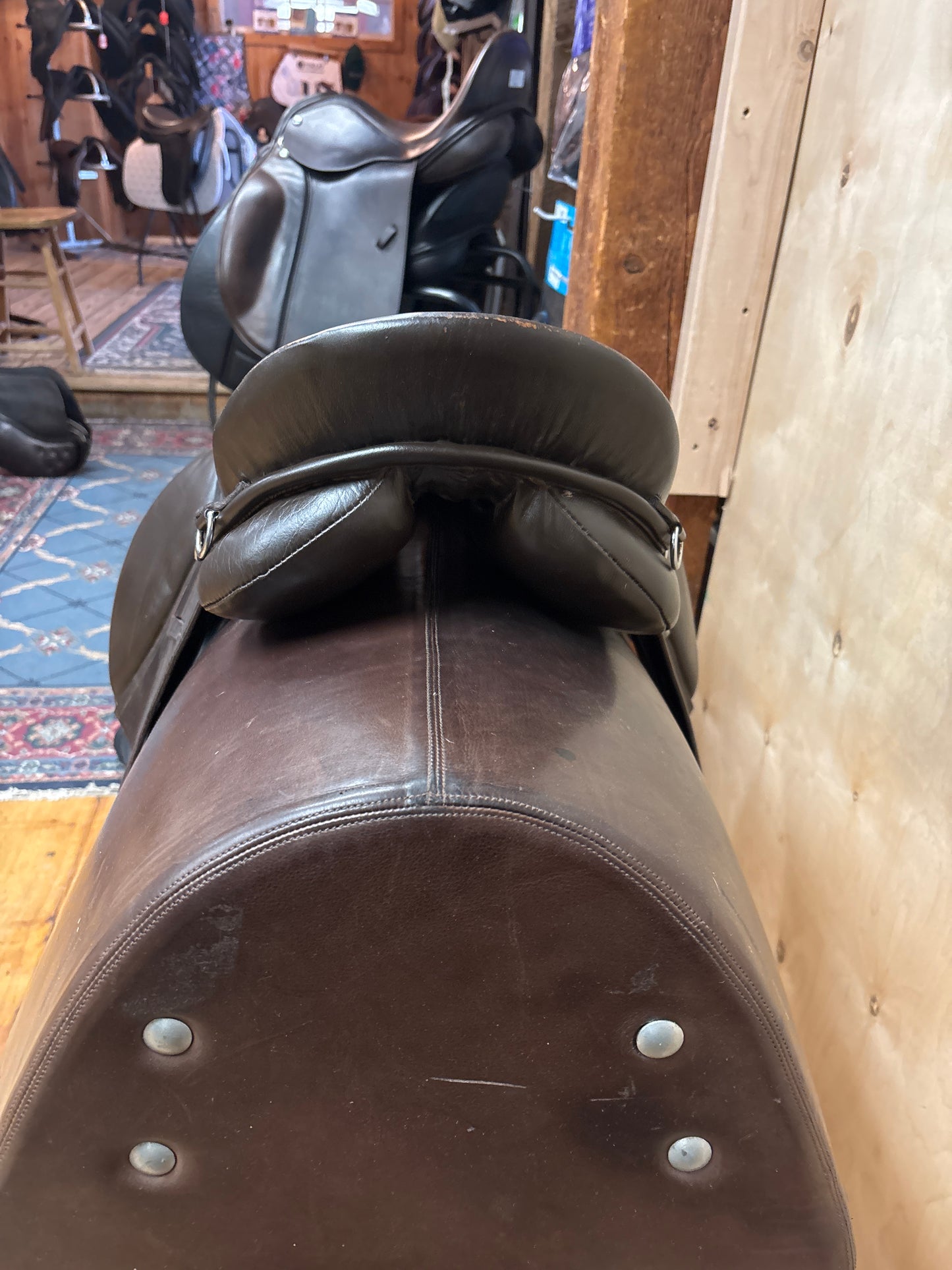 No Brand English All Purpose Saddle-Brown-16.5”-Wide