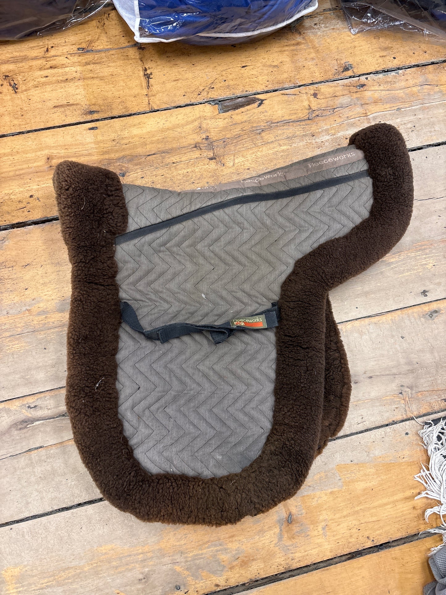 Fleeceworks Fitted Pad-Brown-Full