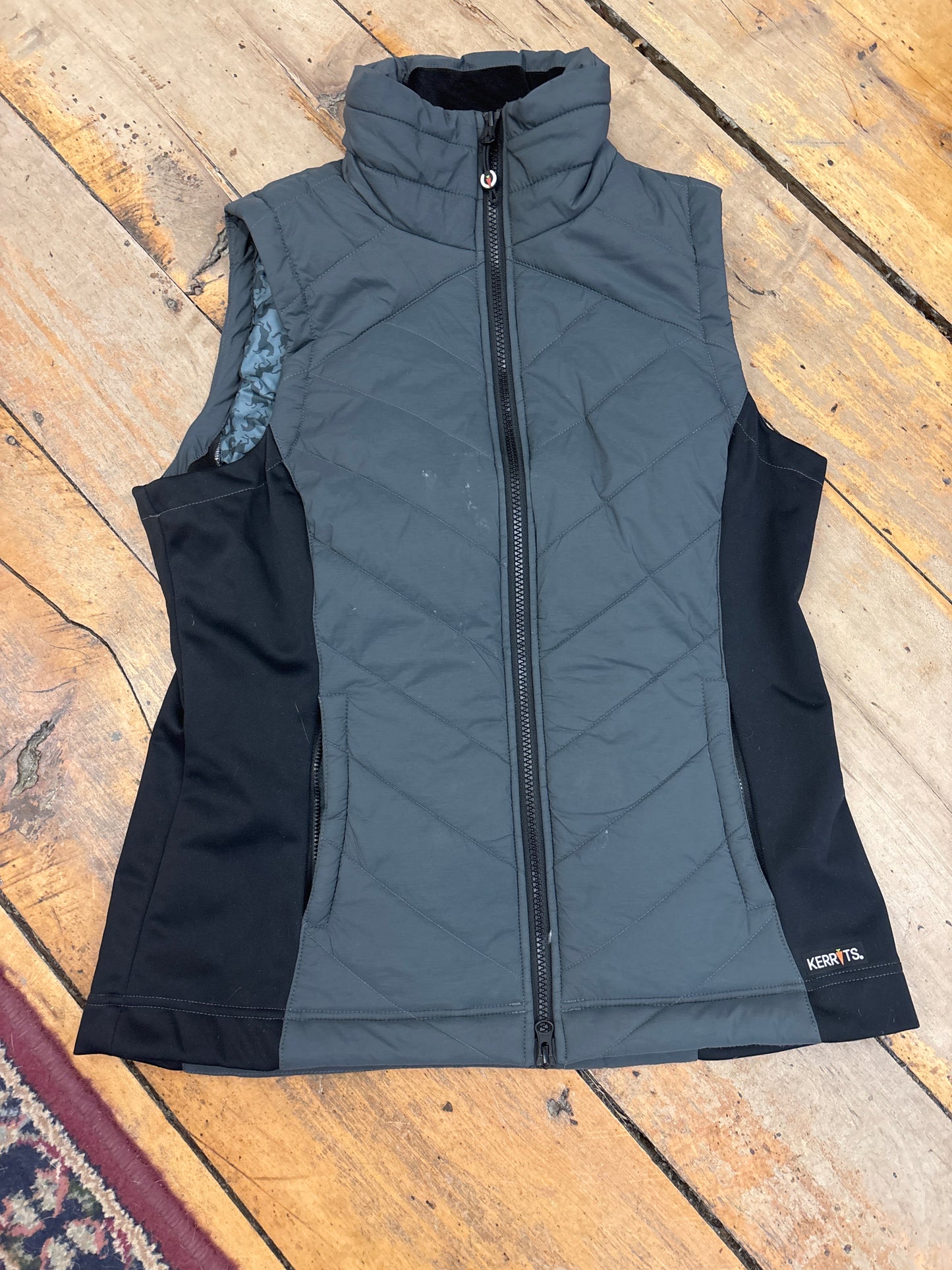 Kerrits Winter Vest-Grey-Medium