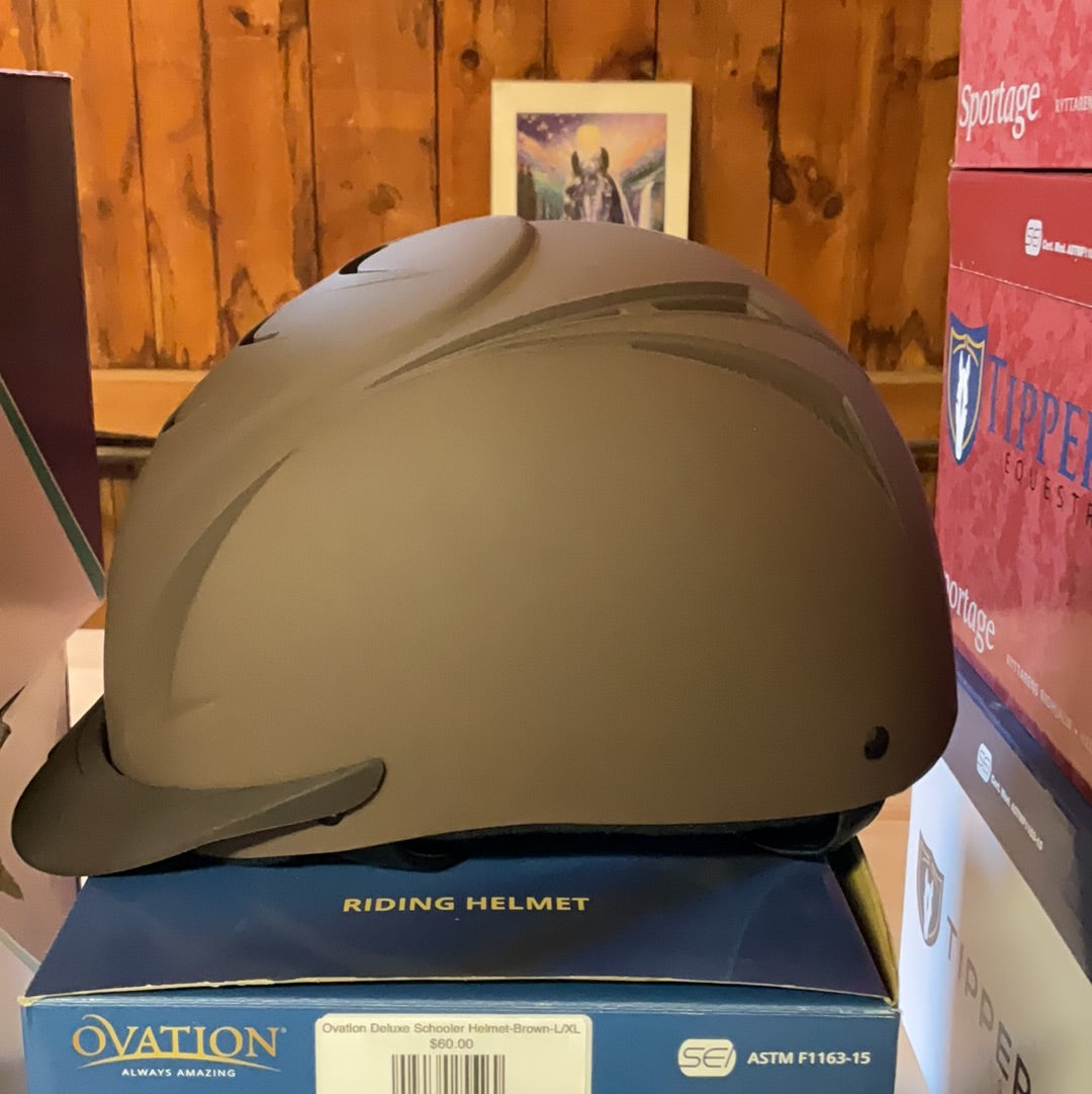 Casque d'écolier Ovation Deluxe-Marron-L/XL