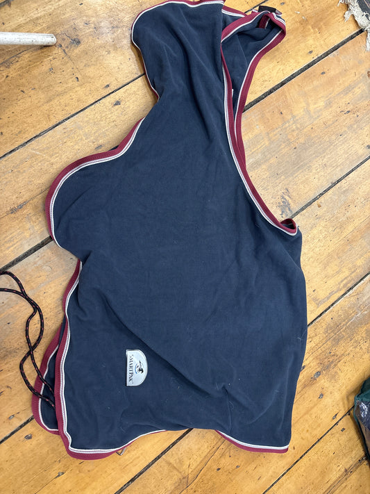 Smartpak Quarter Sheet-Navy/Maroon-Small
