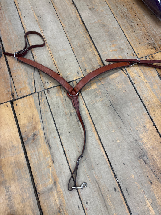 Western Breastcollar-Brown-Full