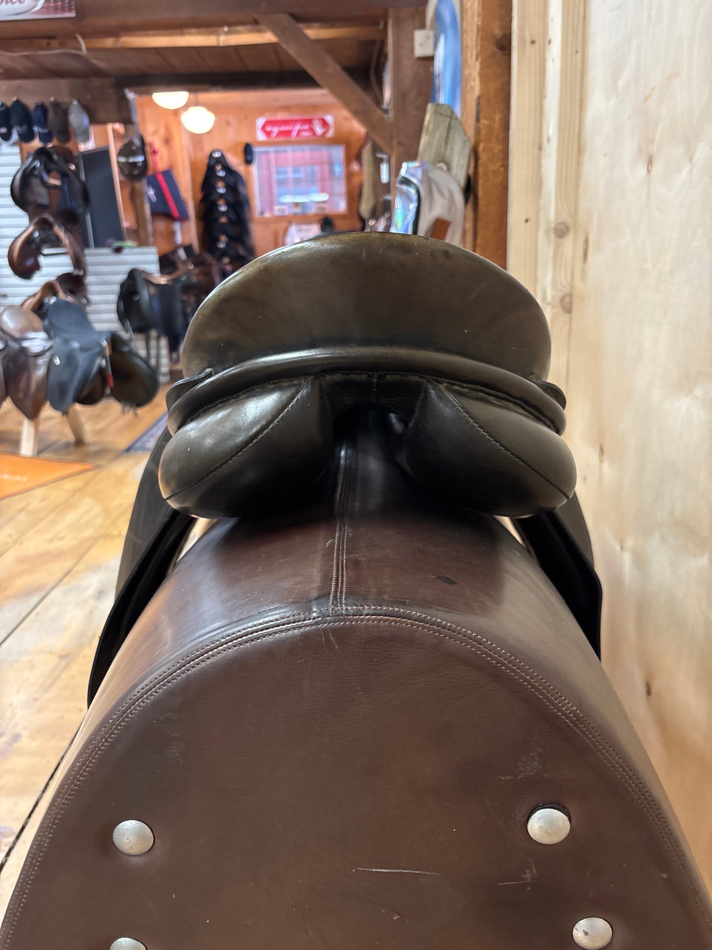Kneidersuss Dressage Saddle-Black-Medium-18”