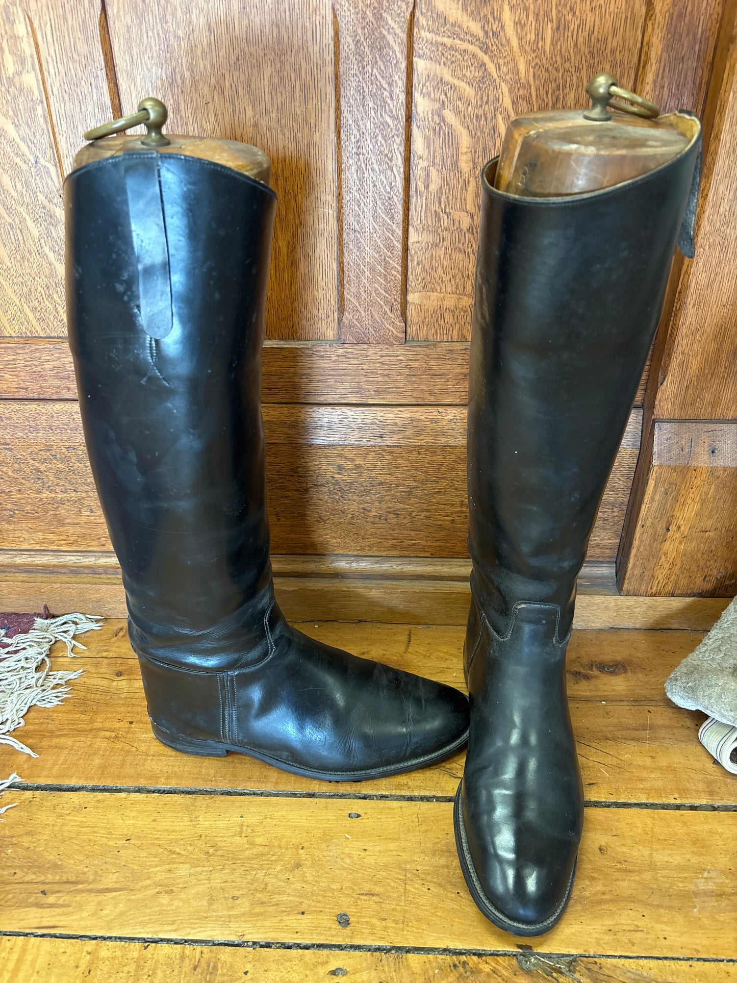 Men’s Pull On Tall Dress Boots-Black-11