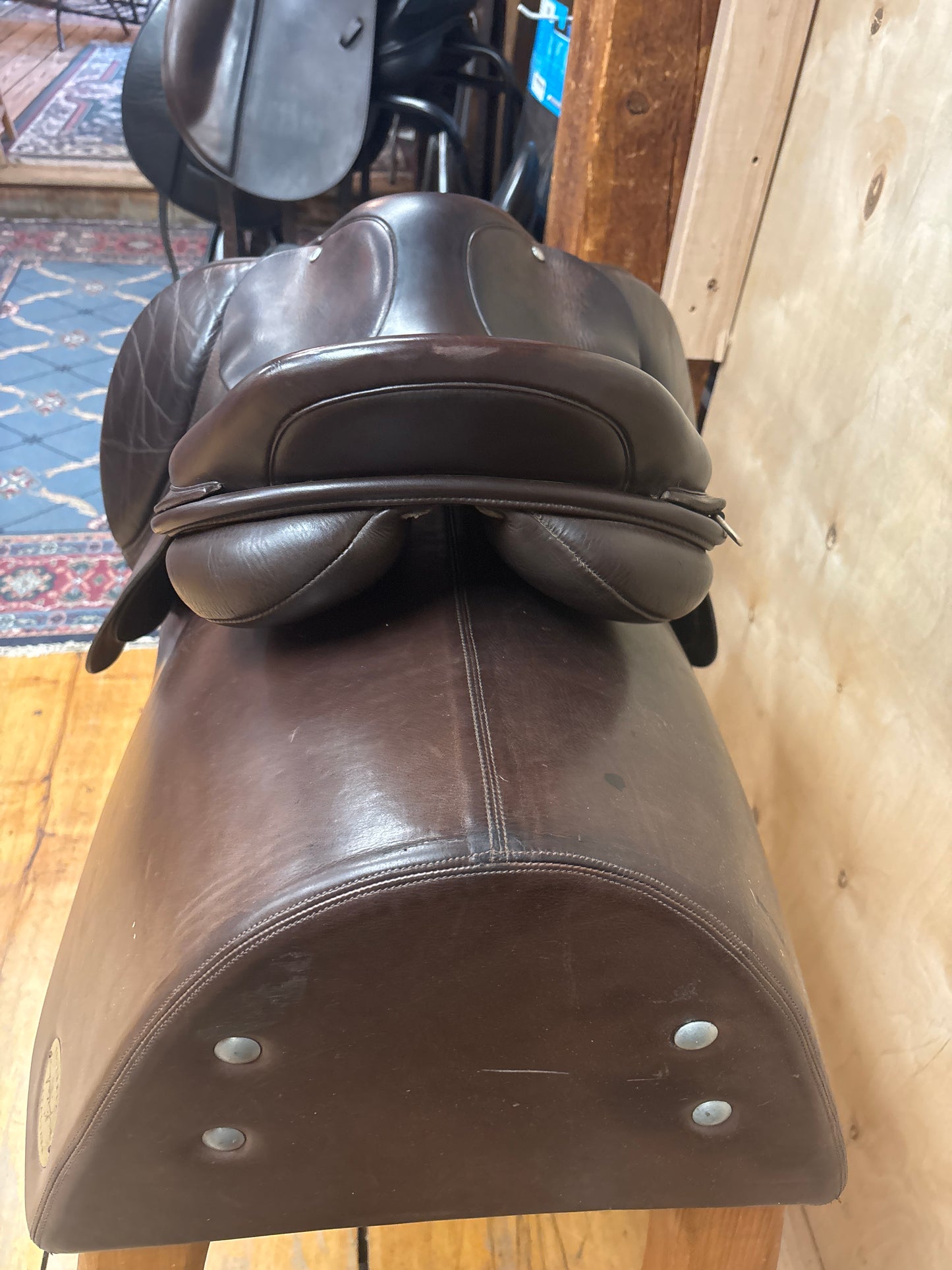 Loxley Eventer Saddle-Brown-17.5”-Medium Wide