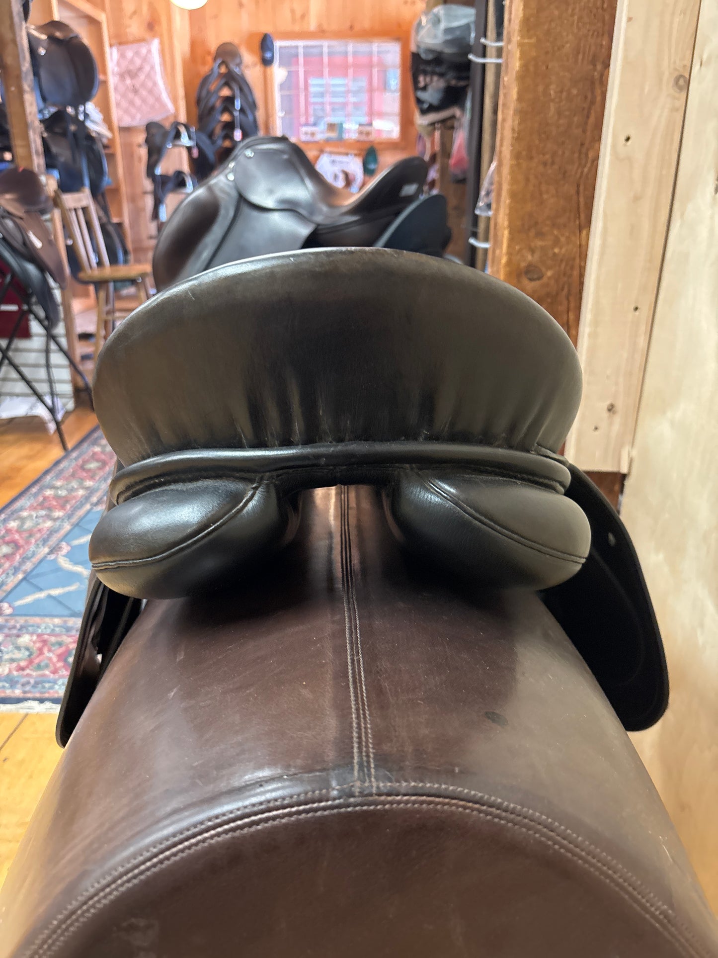 Schleese Elite Dressage Saddle-Black-17.5”-Medium