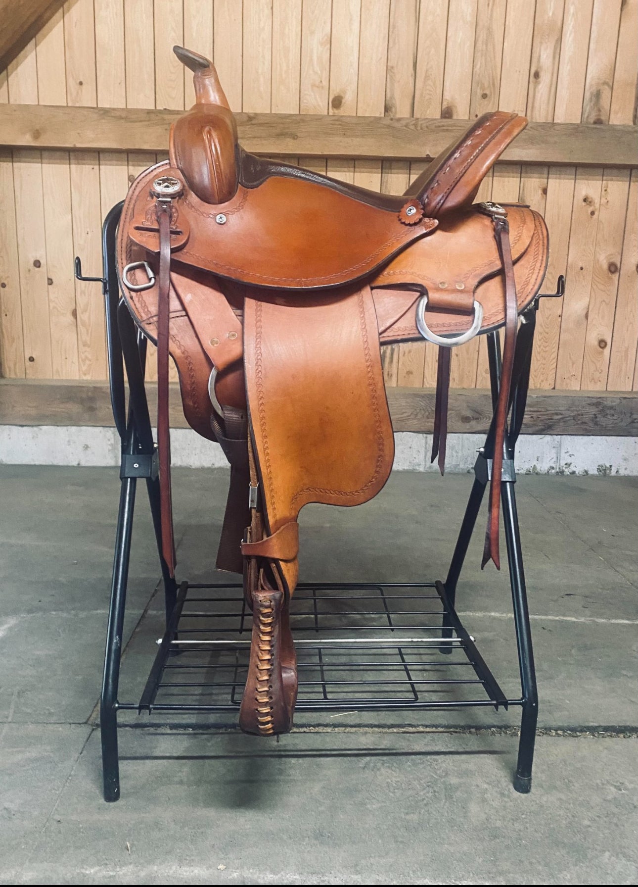 Southern Trails Western Saddle-Brown-SQHB-15”