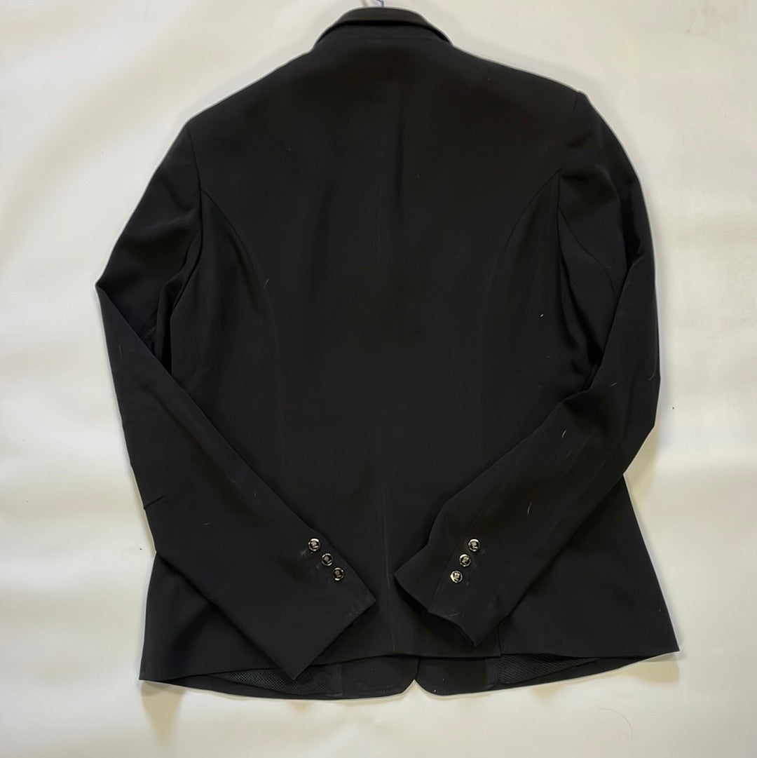 Horze Yvonne Women's Show Coat-Black-US 8