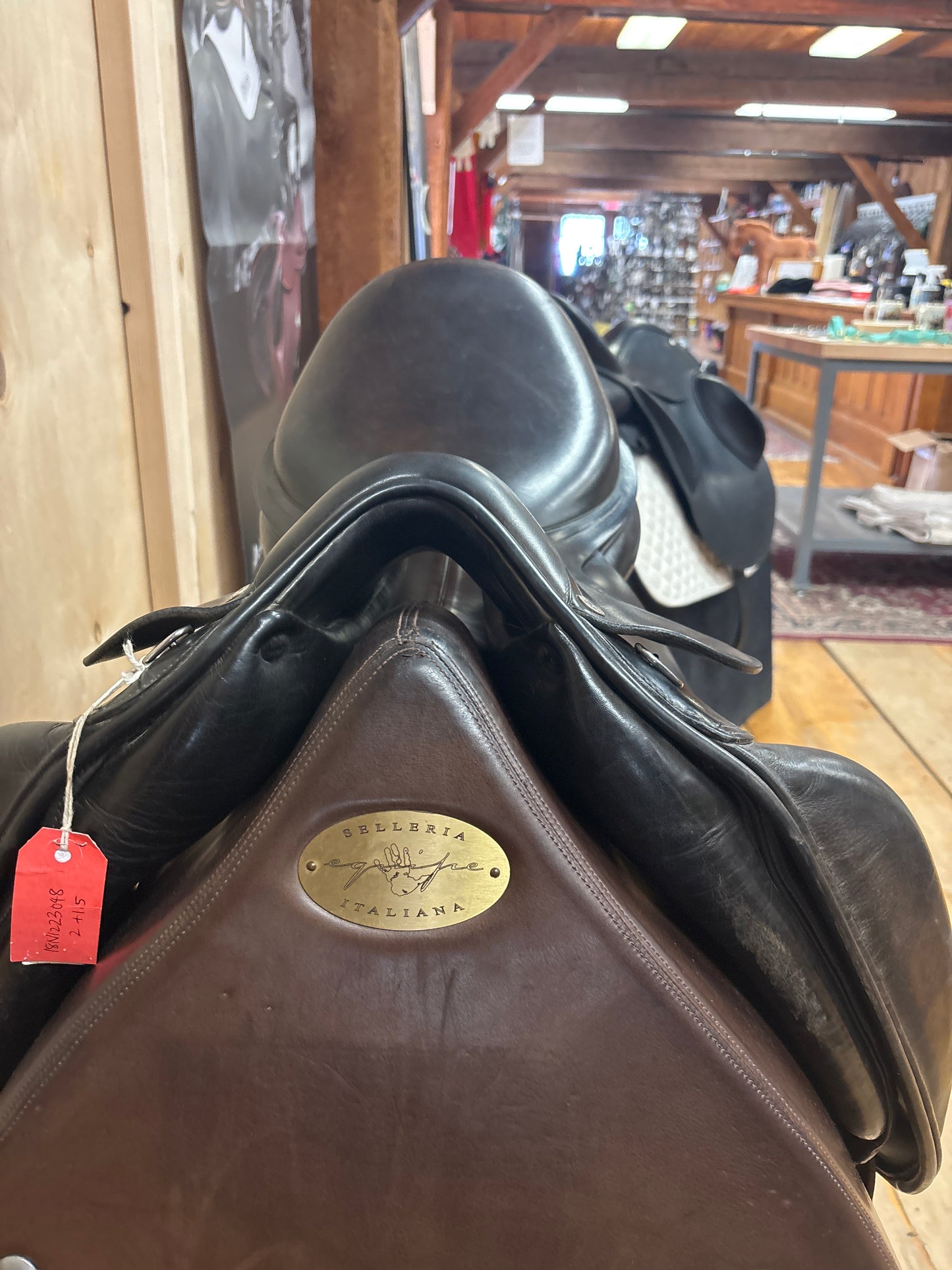 Amerigo Vega Dressage Saddle-Black-18”-+1.5