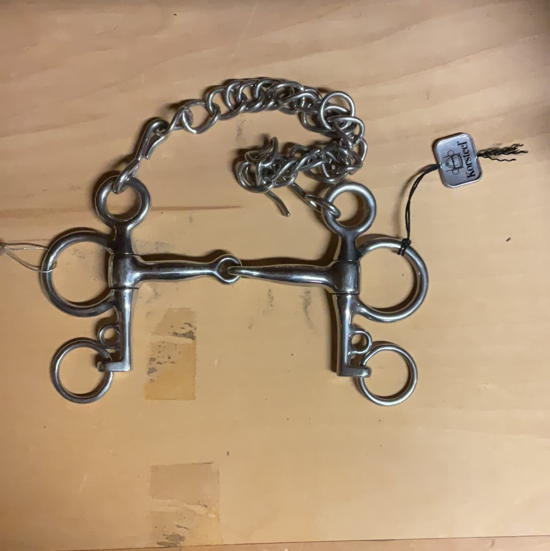 JP Korsteel Stainless Steel Tom Thumb Pelham
