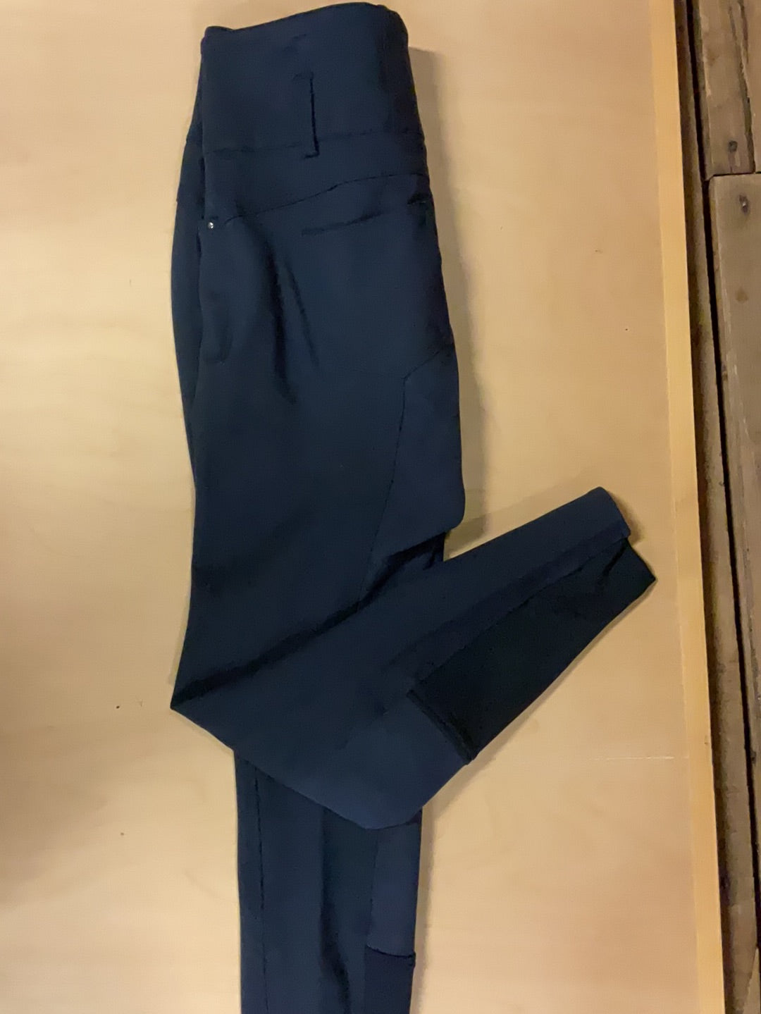 Horze Tara High Waist Leather Full Seat Breech