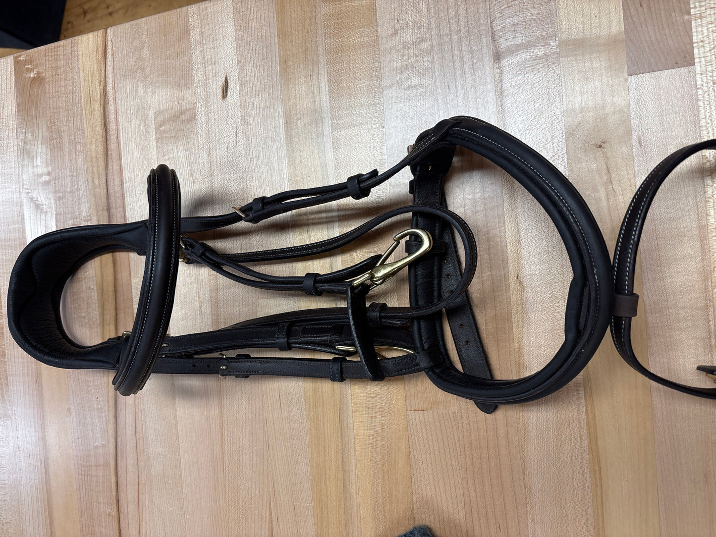Lemieux Work Bridle-Brown-Cob