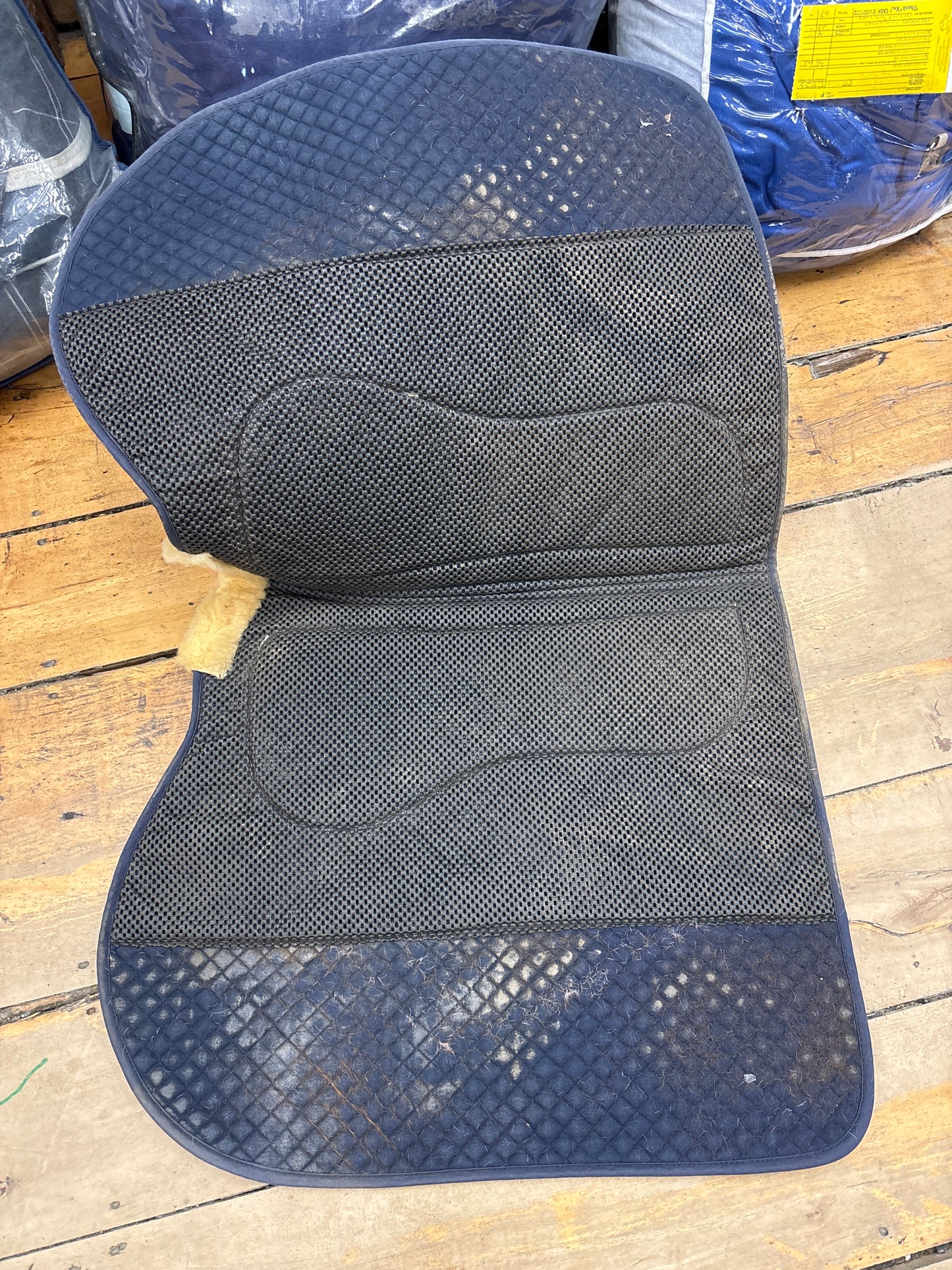 Barnsby Grip Pad-Navy-Dressage