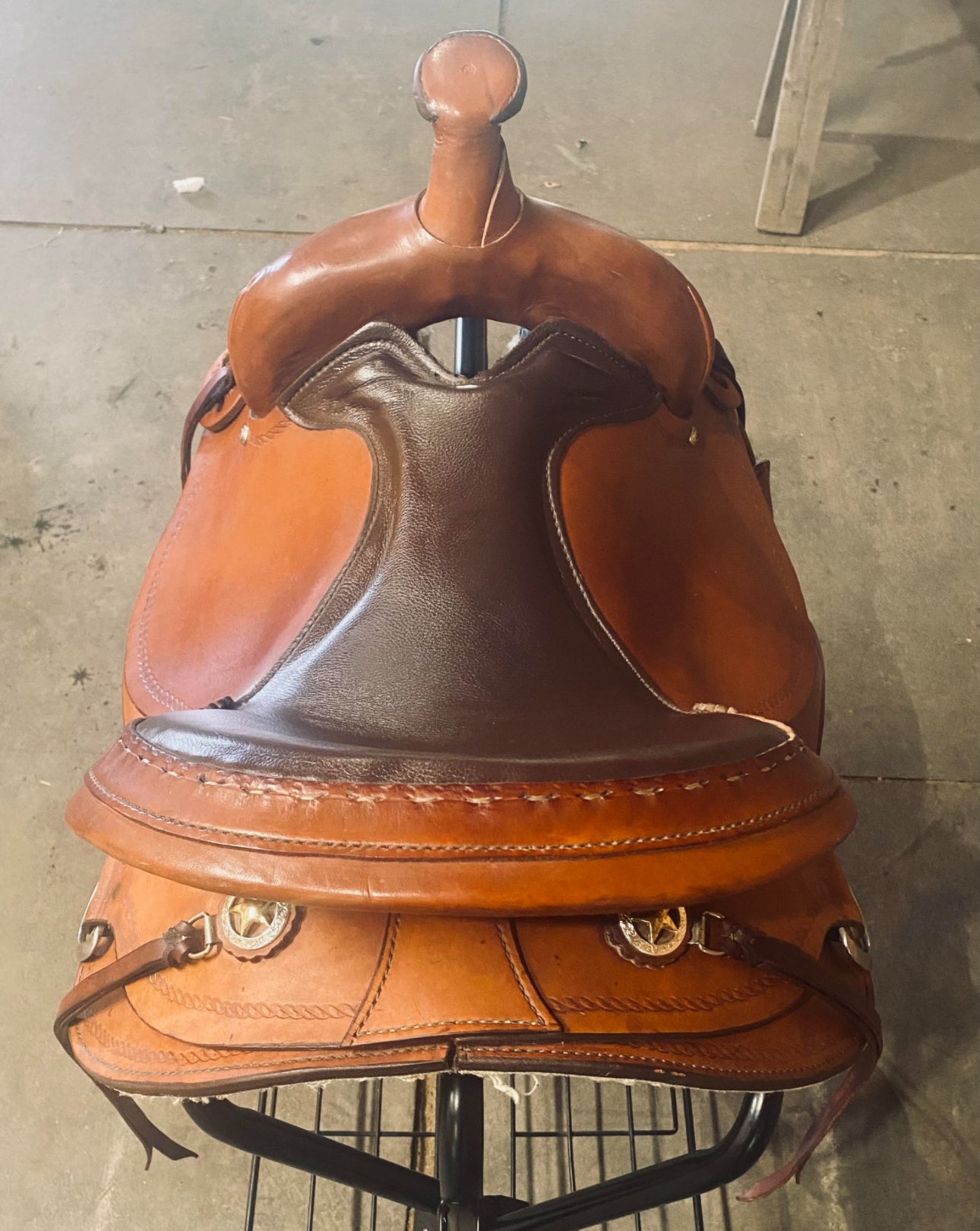 Southern Trails Western Saddle-Brown-SQHB-15”