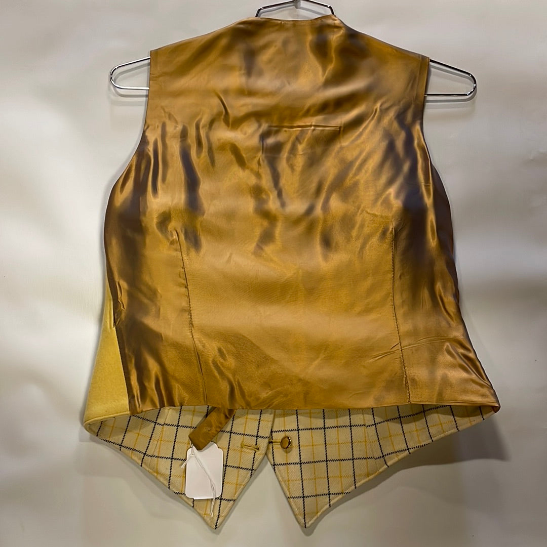 Wool Reversible Dress Vest