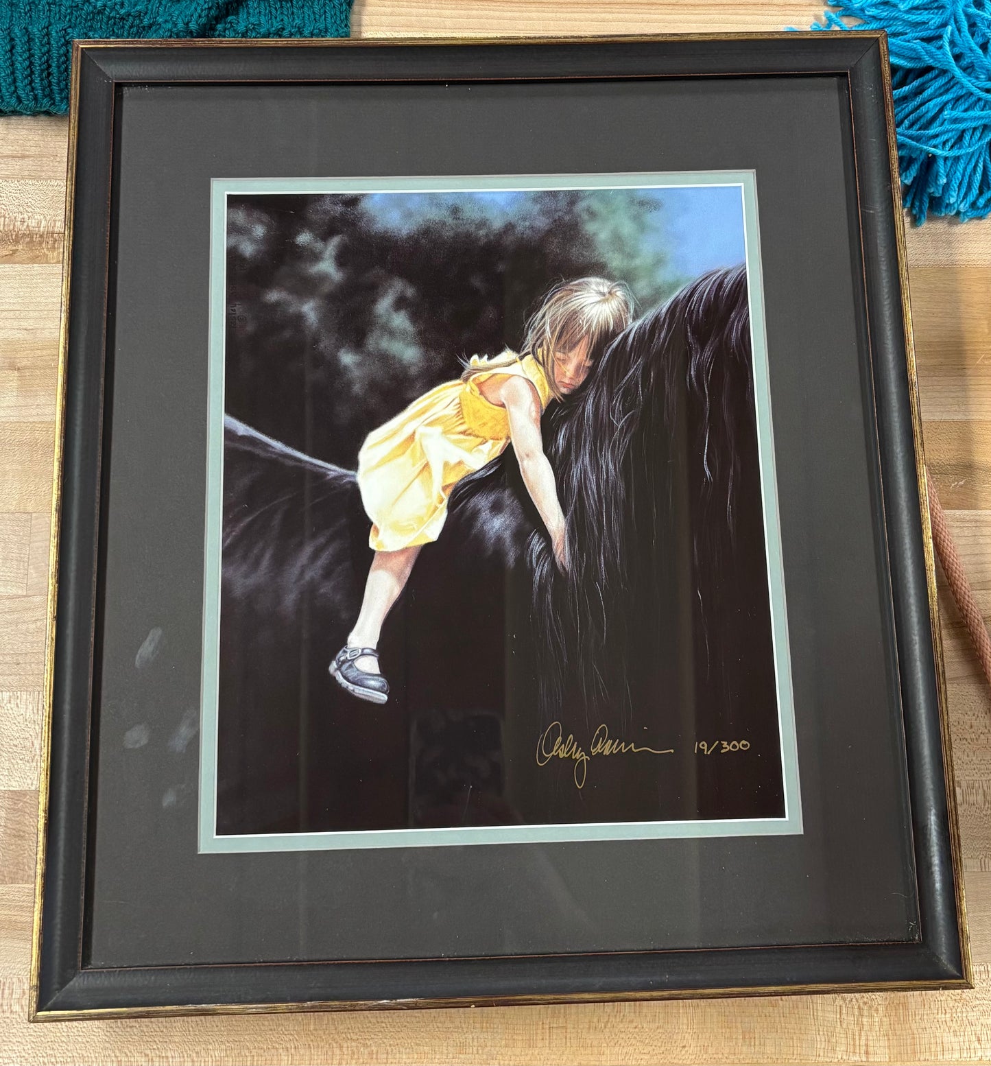 Lesley Harrison Signed Painting
