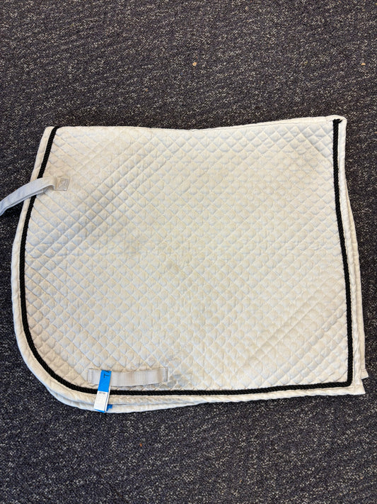 Smartpak Dressage Pad-White/Black