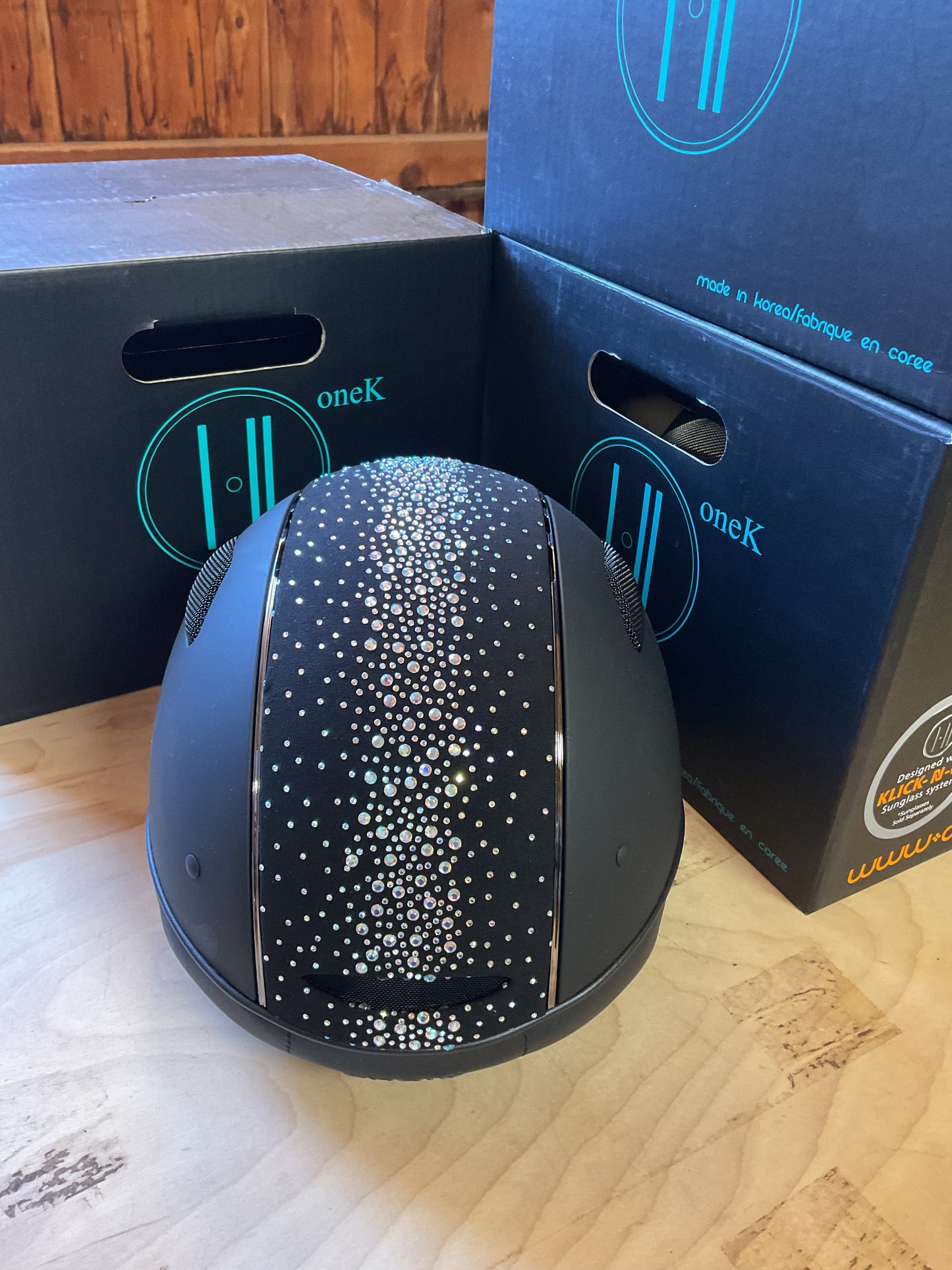 One K Defender Celestial Helmet-Black Matte-Large Long Oval