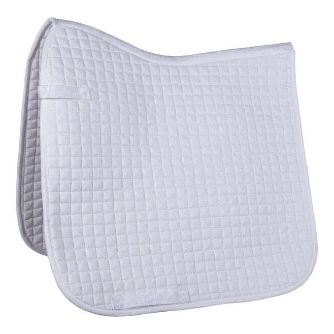 HKM Larissa Saddle Pad-All Purpose-White