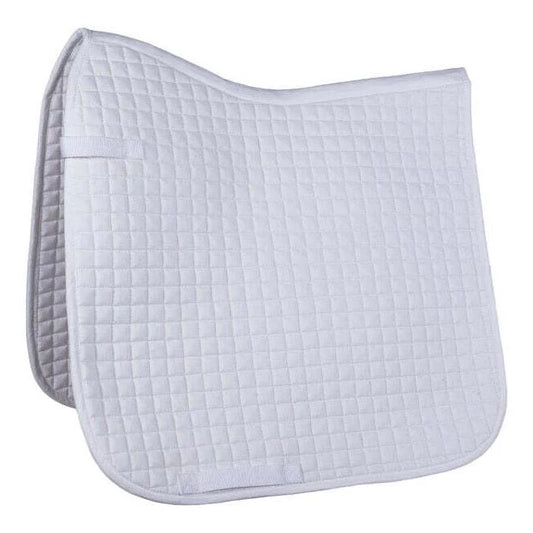 HKM Larissa Saddle Pad-All Purpose-White