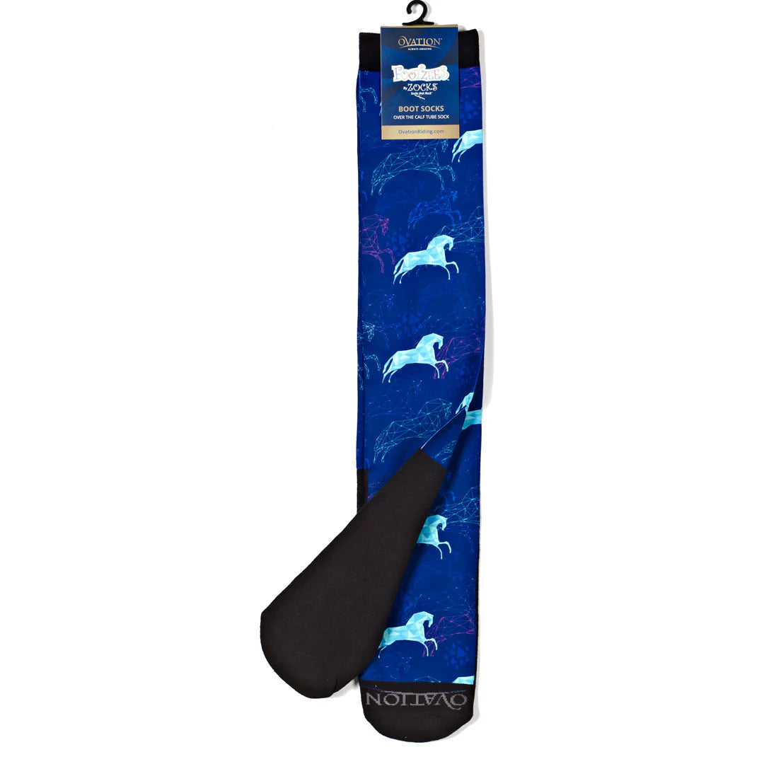 Ovation Footzees Boot Socks-Kids 3-5