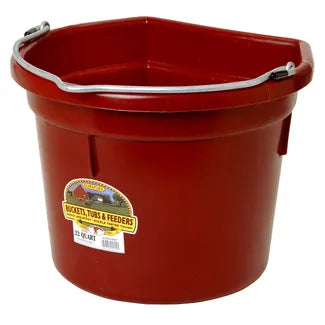 22qt Little Giant Flat Back Bucket